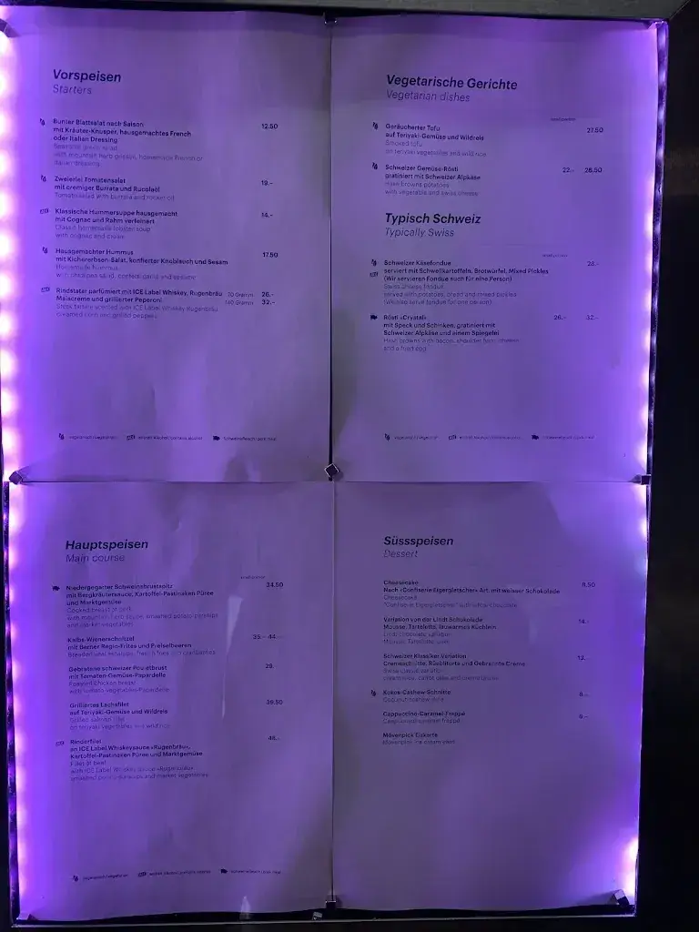 Menu_Restaurant Crystal_Jungfraujoch_image_3