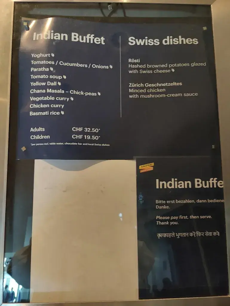 Menu_Restaurant Bollywood_Jungfraujoch_image_2