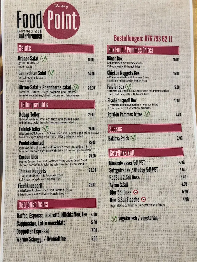 Menu_Food Point Kebap Lauterbrunnen_Lauterbrunnen_image_3