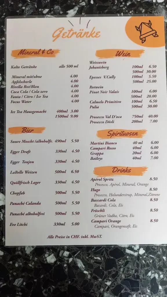 Badi Beizli restaurant à Biglen