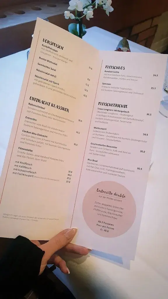 Wirtschaft Eintracht Oberthal restaurant à Oberthal