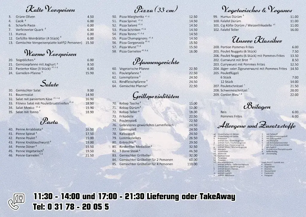 Menü_Ali's Grill-Bar_Wichtrach_Bild_2