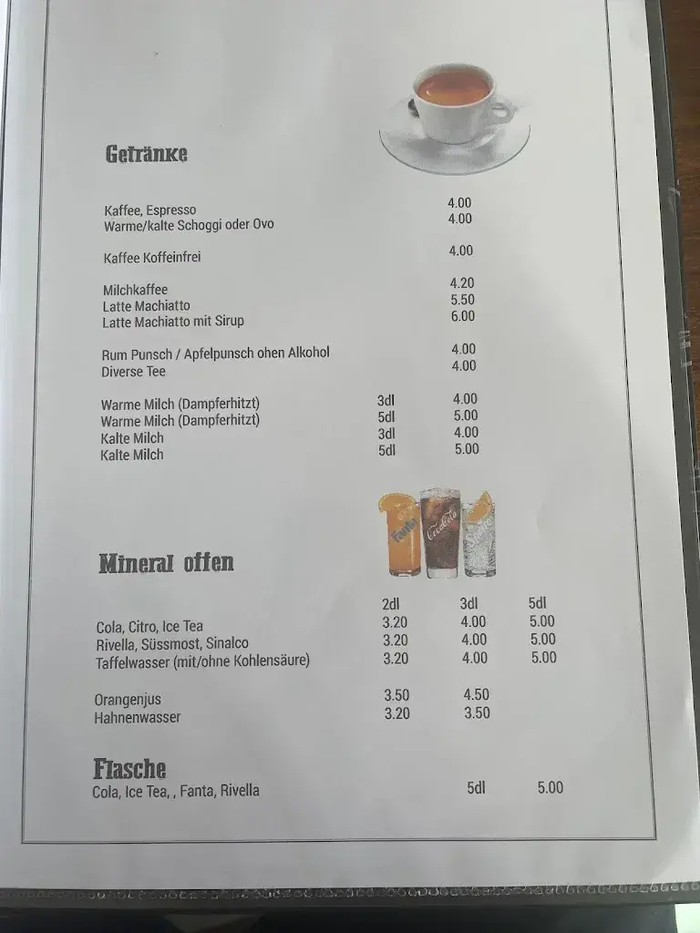 Pizzeria da Capo restaurant à Konolfingen