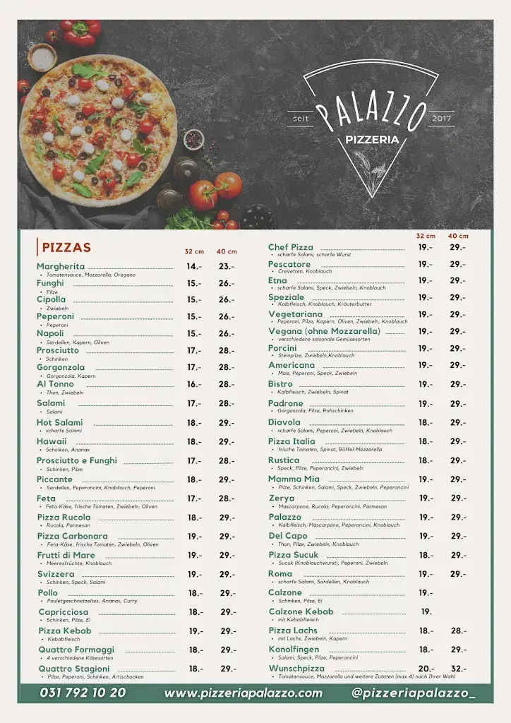 Pizzeria Palazzo restaurant à Konolfingen