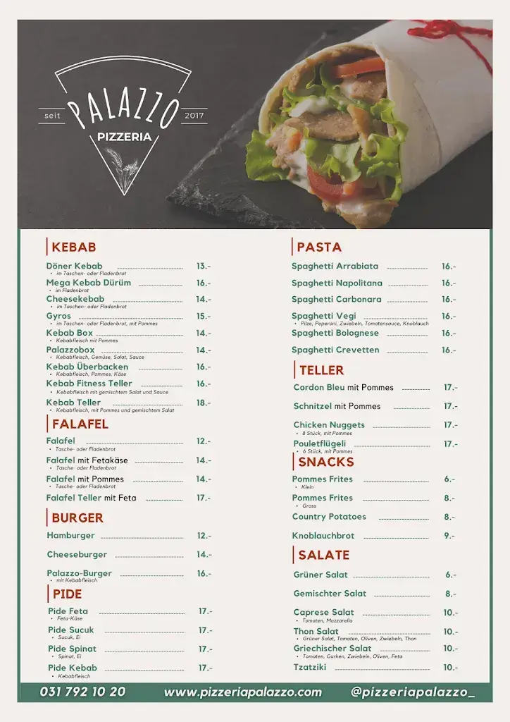 Menu_Pizzeria Palazzo_Konolfingen_image_2