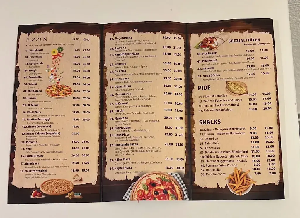 Pizzeria Adler restaurant in Tägertschi