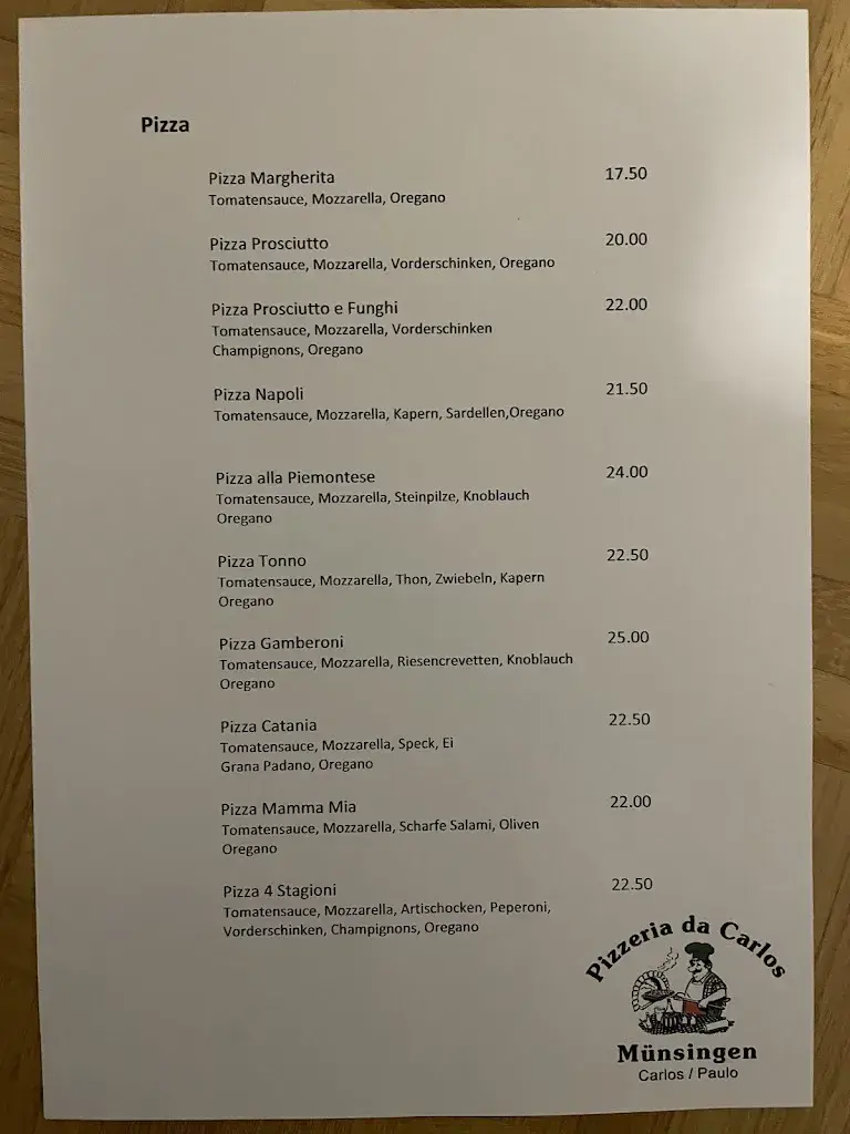 Pizzeria da Carlos_Münsingen_menu_image_1