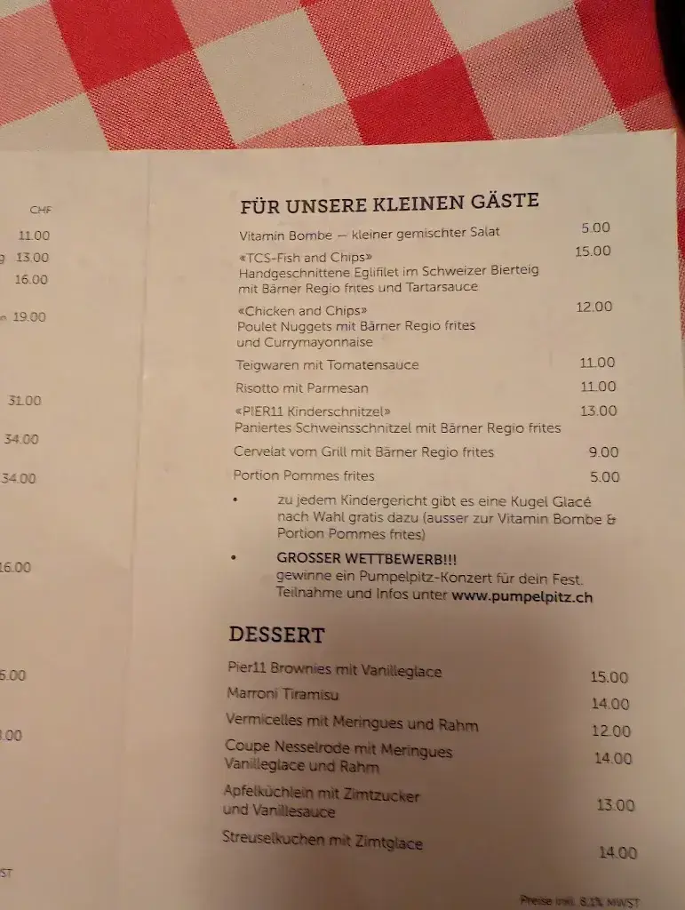 Menu_Restaurant Pier 11_Solothurn_image_2