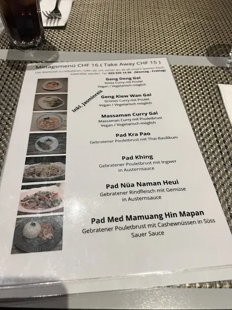 Mae Lek restaurant à Steffisburg