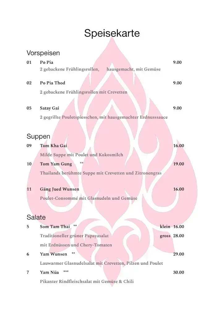 Thai Chef Cuisine Heimberg restaurant à Heimberg