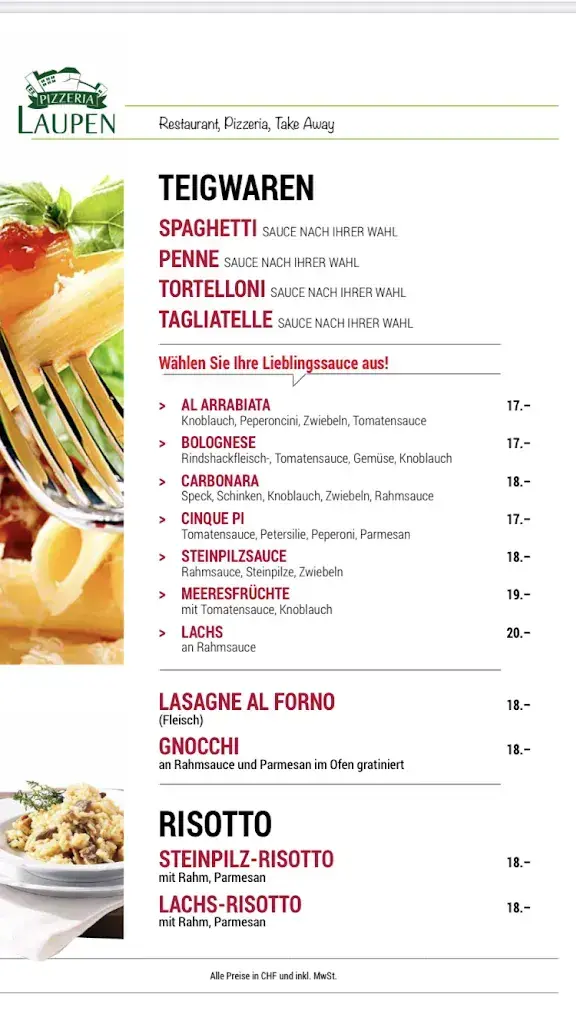 Menu_Restaurant Pizzeria Del Mondo Hirschen_Laupen_image_2