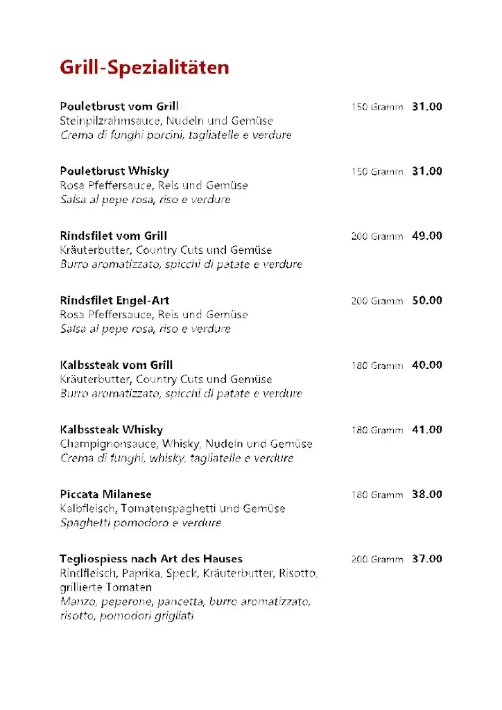 Landgasthof Engel restaurant à Gams