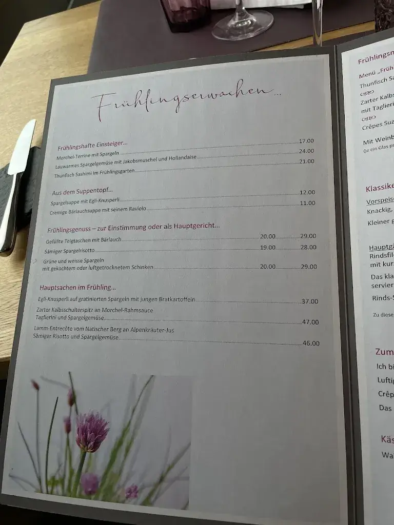 Hotel Restaurant Catering Tenne restaurant à Gluringen