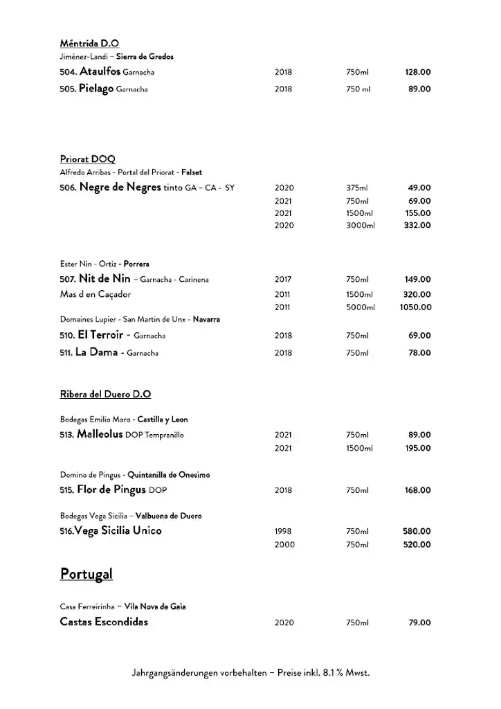 Menu_Zur alten Post_St. Gallen_image_3