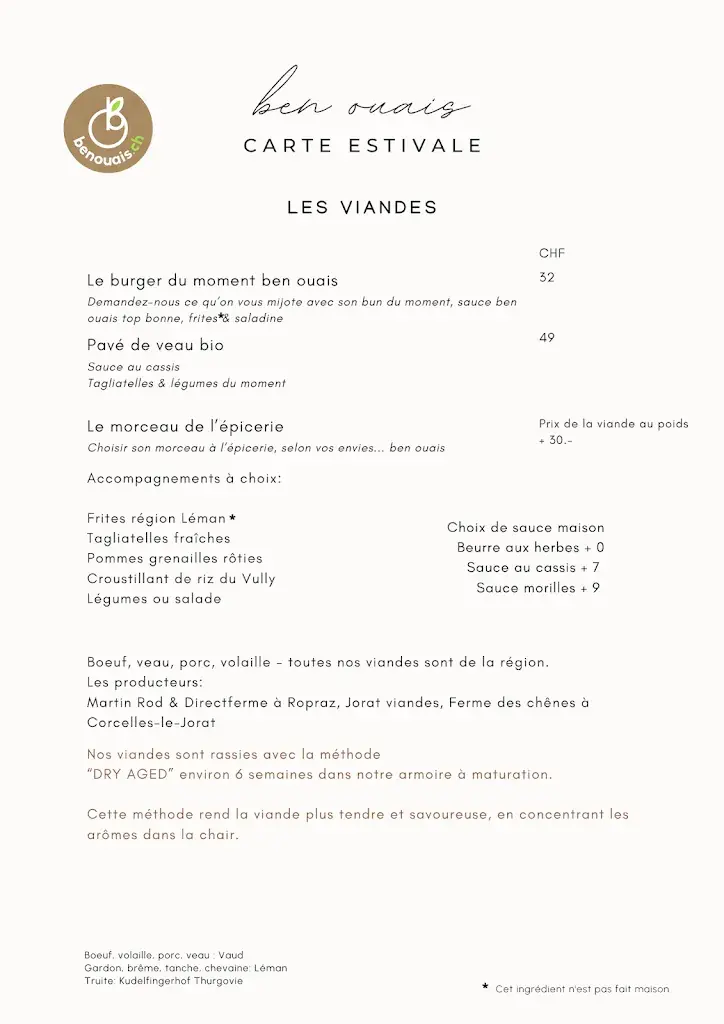 Menu_L'auberge-épicerie de Corcelles-le-Jorat, ben ouais_Corcelles-le-Jorat_image_3