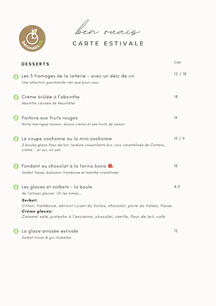 Menu_L'auberge-épicerie de Corcelles-le-Jorat, ben ouais_Corcelles-le-Jorat_image_4