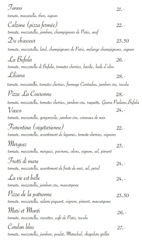 Menu_Auberge de la Couronne_Corcelles-près-Payerne_imagen_2