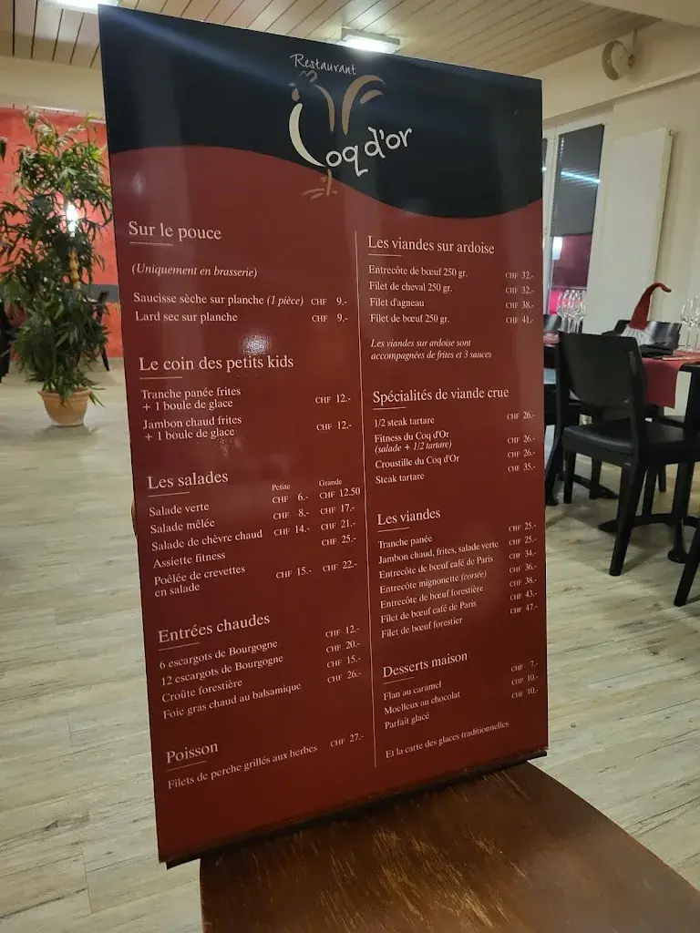 Menu_Restaurant du Coq d'Or_Vellerat_image_1