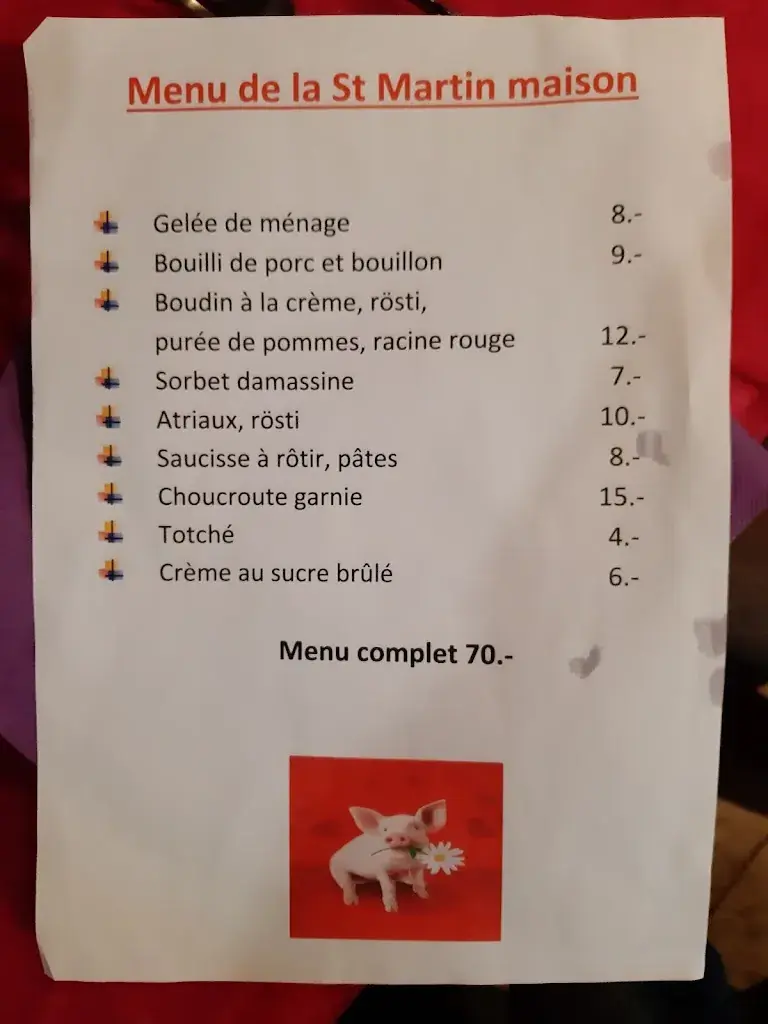 Menu_Berlincourt La Croix-Blanche_Bassecourt_image_2