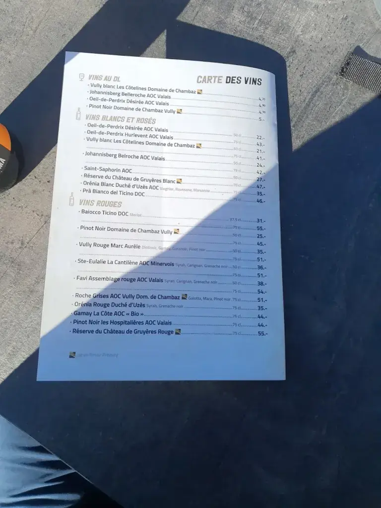 Menu_Restaurant Les Dents-Vertes_Charmey_image_1