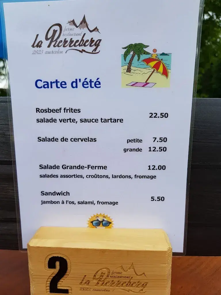 Menu_Ferme-Restaurant Pierreberg_Courcelon_image_1