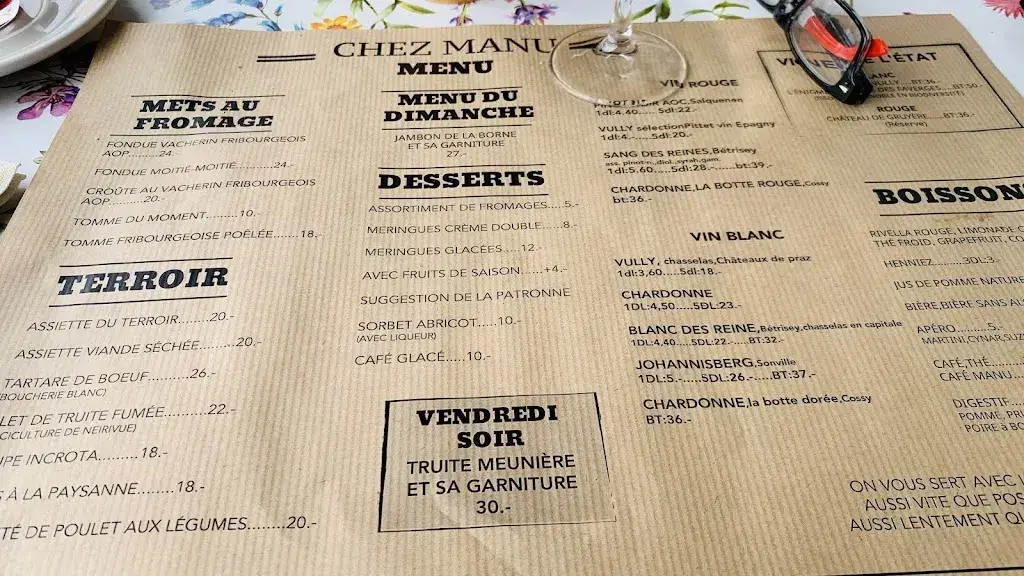 Menu_Buvette d'Incrota_Châtel-Saint-Denis_image_1