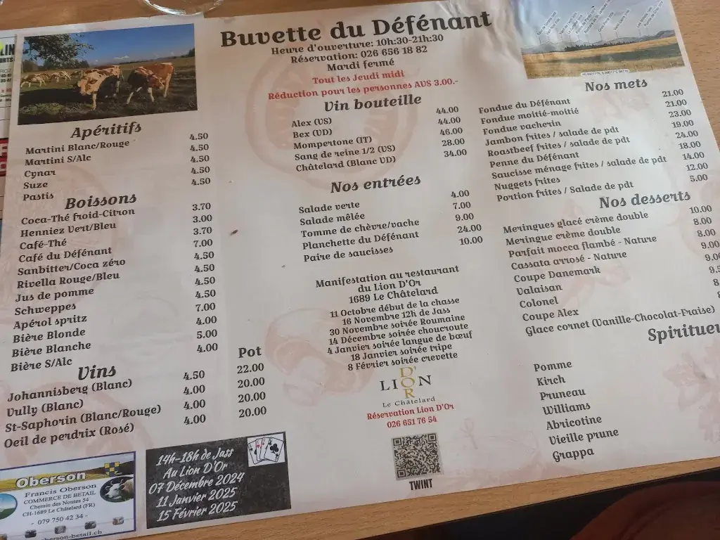 Menu_Restaurant du Lion d'Or_Le Châtelard-près-Romont_image_4