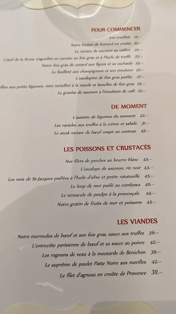 Menu_Buffet de la Gare 1196 Gland_Gland_image_1