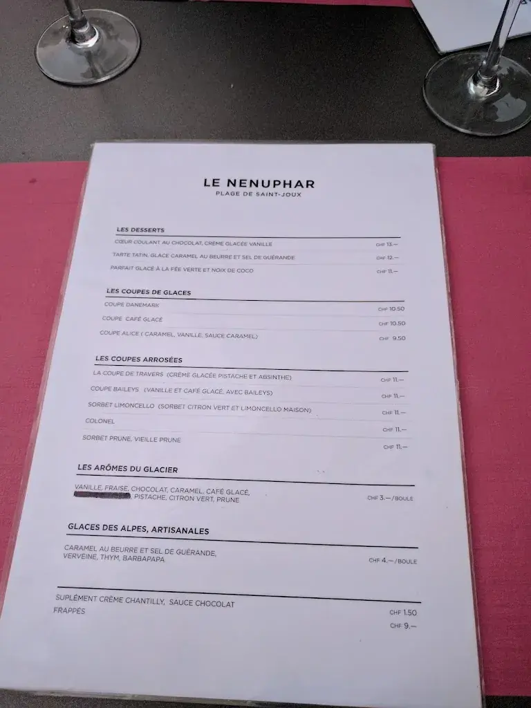 Menu_O'lé Restaurant Lounge_La Neuveville_image_4