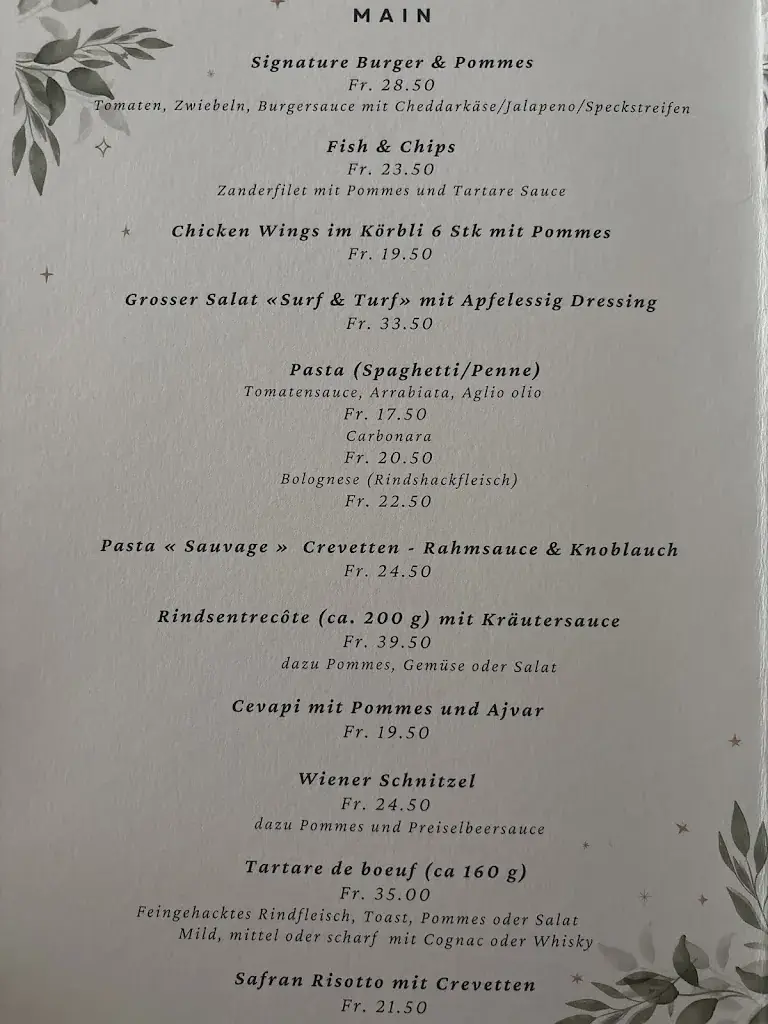 Menu_Sauvage Café & Bistro_Aegerten_image_1