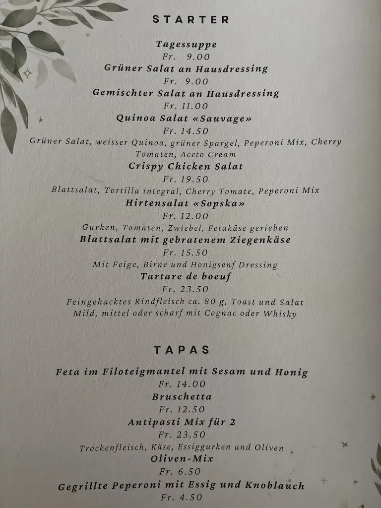 Menu_Sauvage Café & Bistro_Aegerten_image_2