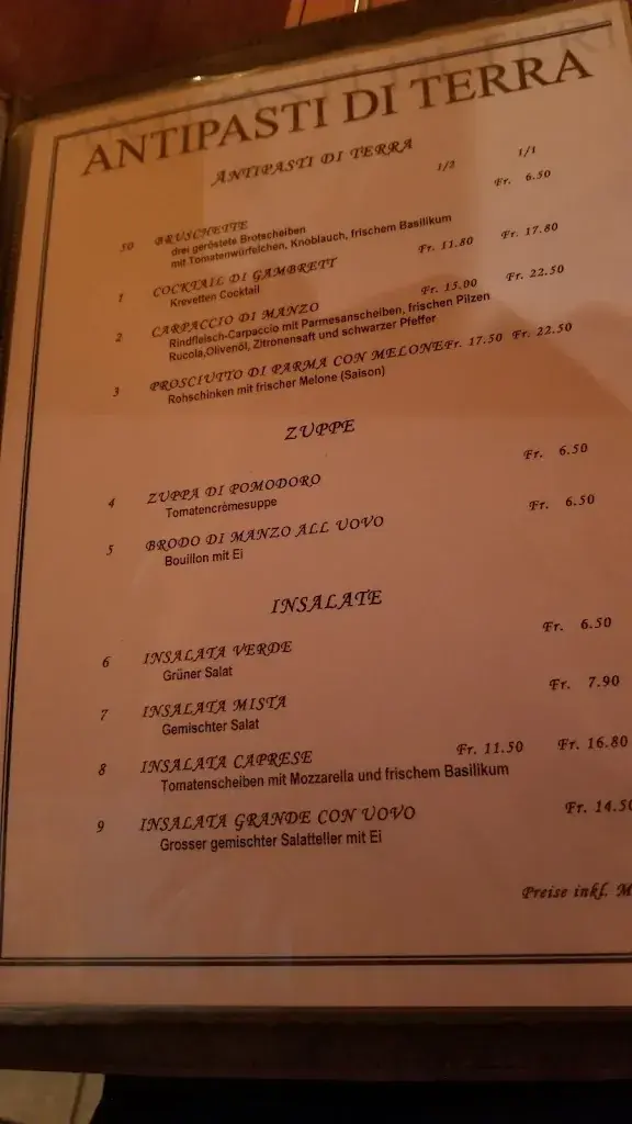 Menu_Restaurant Pizzeria Vorstädtli_Aegerten_image_1