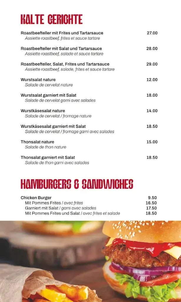 Menu_Eddie's Cafe Restaurant & Bar_Brügg_image_1