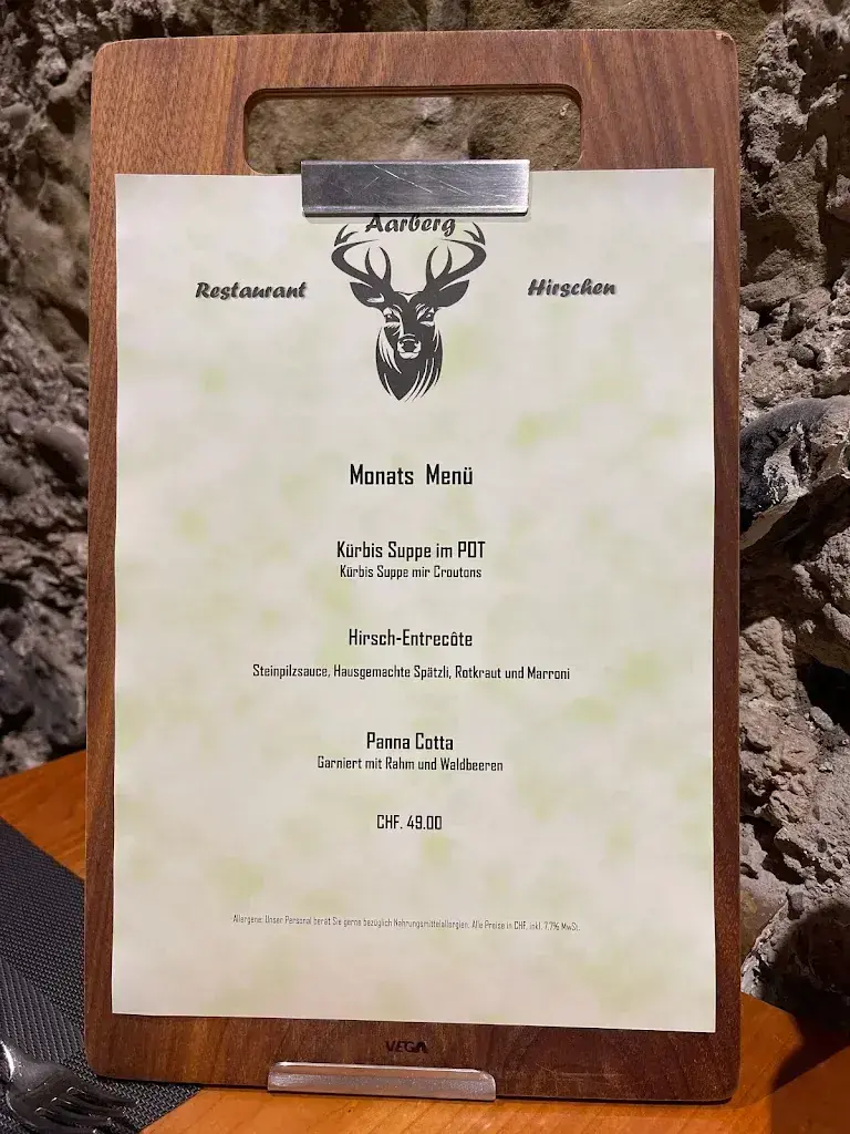 Menu_Restaurant Hirschen_Aarberg_image_2