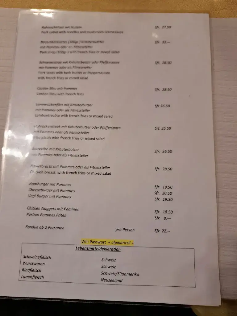 Hotel Restaurant Alpina_Innertkirchen_menu_image_1