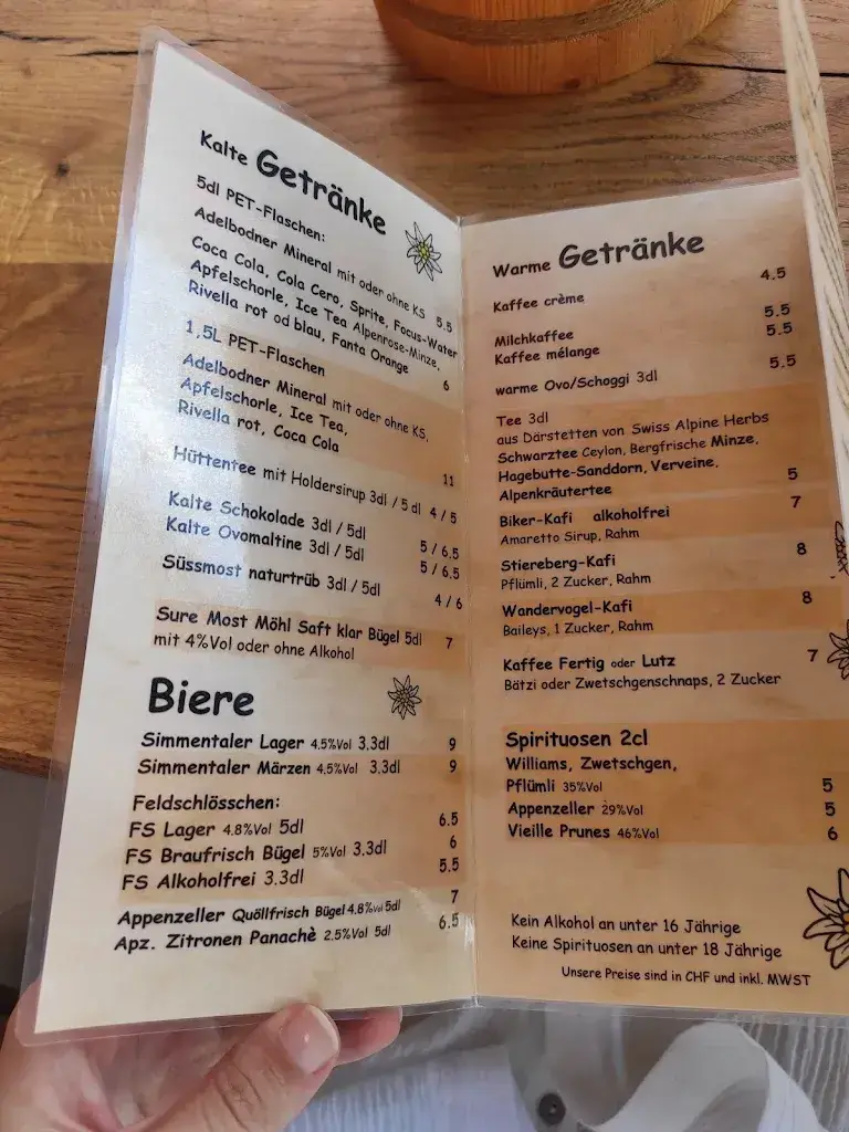 Menu_Berggasthaus Stierenberg_St. Stephan_image_1