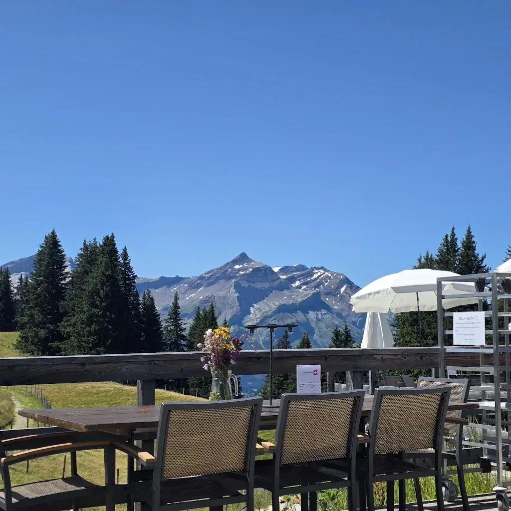 Berghaus Wispile restaurant à Saanen