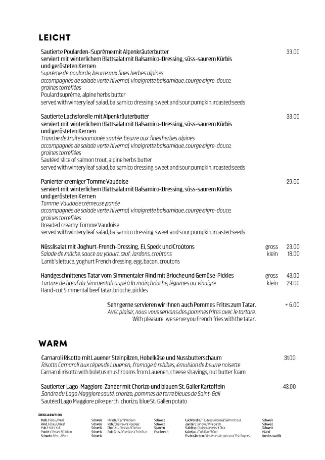Menu_Restaurant & Sonnenterrasse Alpenland_Lauenen_image_2