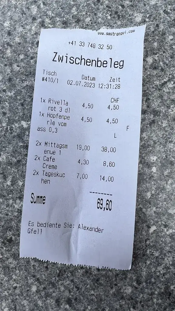 Stefanos Domalis_Bärgsunne - Café - Restaurant_Schönried_avis