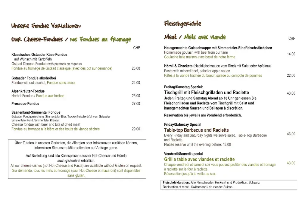 Menu_Restaurant Michel's Stallbeizli_Gstaad_image_4