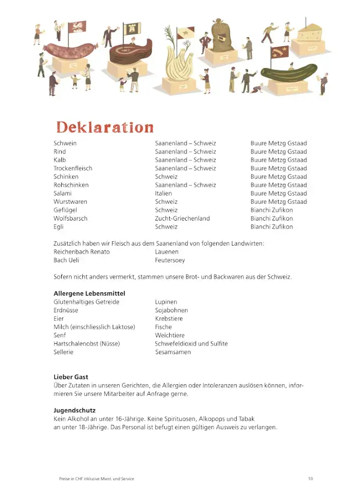 Menu_Restaurant La Gare_Gstaad_image_3