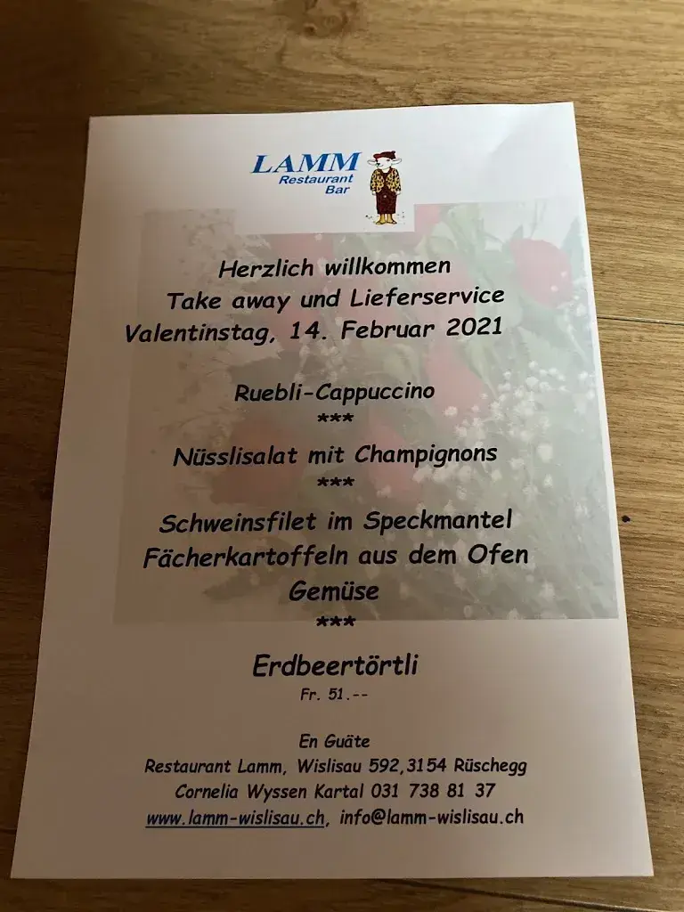 Menu_Restaurant Lamm_Rüschegg_image_3