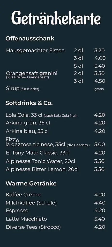 Menu_Meri's Stube_Rüschegg_image_1