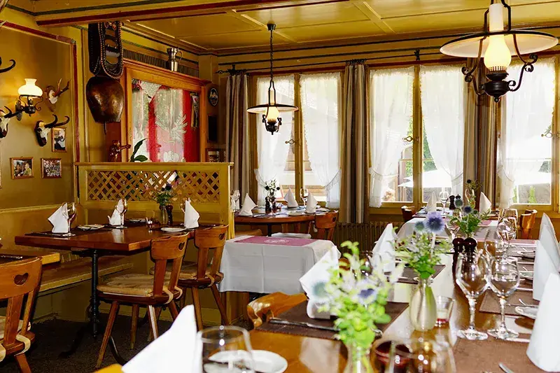 Restaurant Posthotel Rössli restaurant à Gstaad