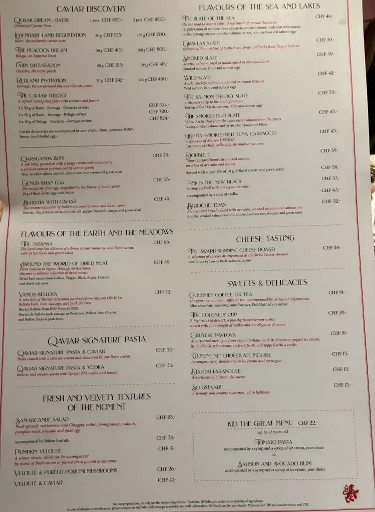 Olivia Marie Lucie AUBERTIN_Qavjar - Boutique & Seafood Bar_Gstaad_avis