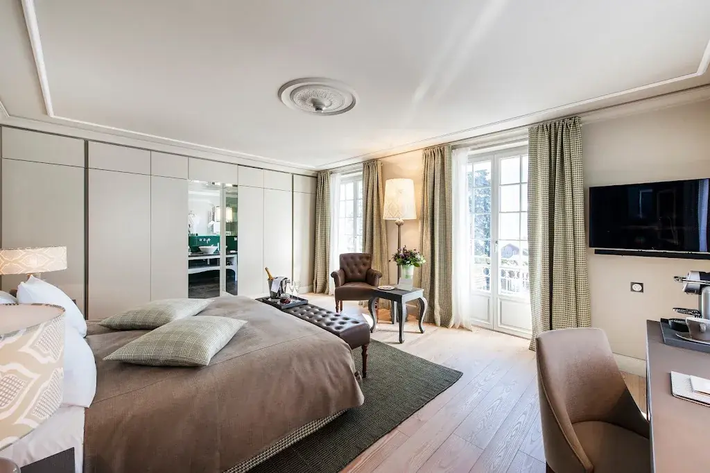 Le Grand Bellevue restaurant à Gstaad