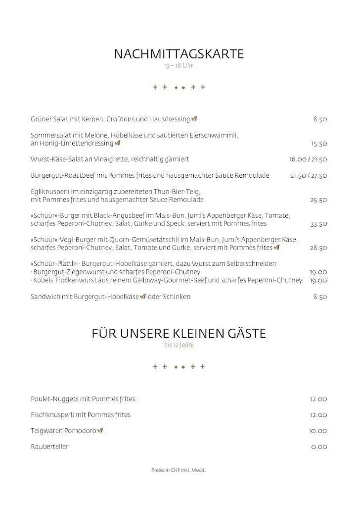 Menu_Schüür · Restaurant & Kultur_Steffisburg_image_1