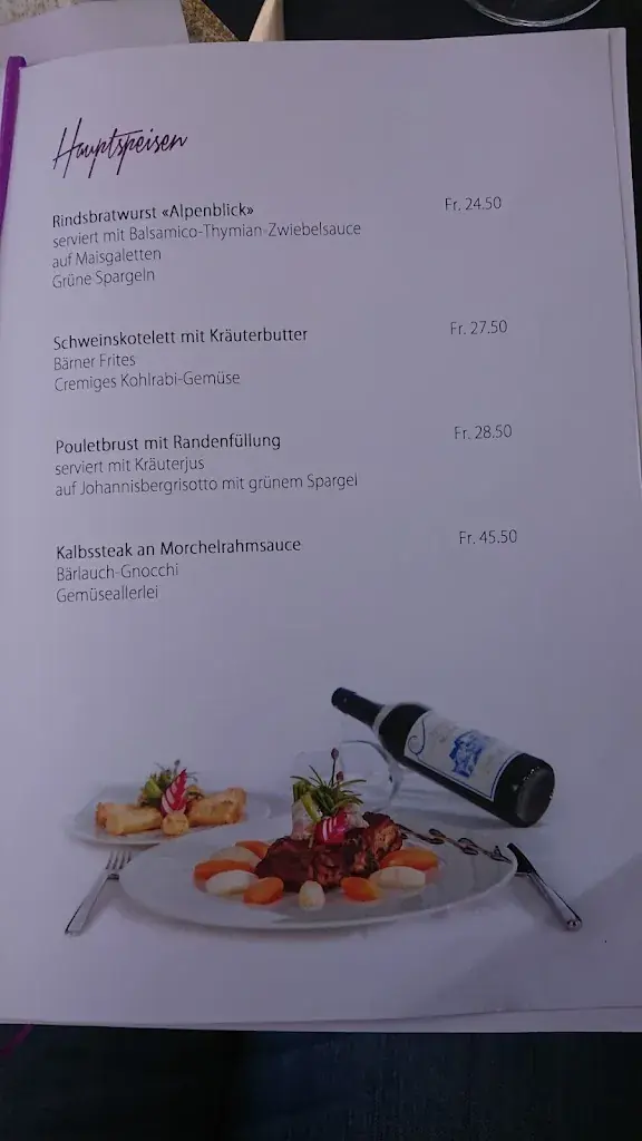 Menu_Restaurant Alpenblick_Uetendorf_image_1