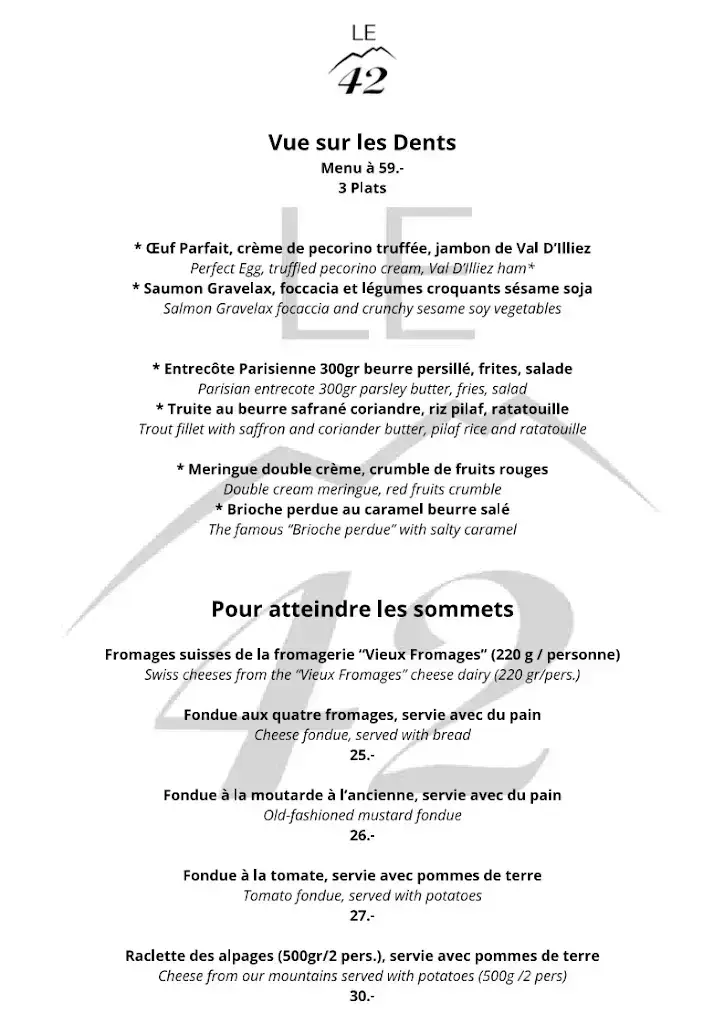 Menu_Le 42 Restaurant_Champéry_image_3