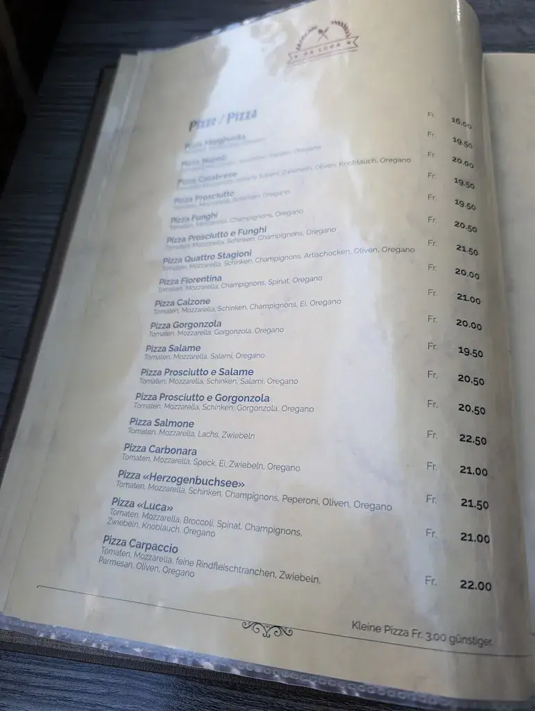 Menu_Hotel Restaurant Da Luca_Herzogenbuchsee_image_4